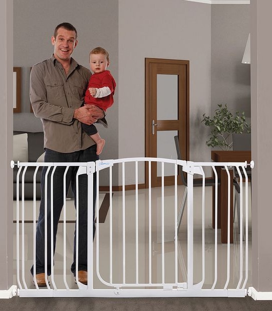 Dreambaby Chelsea Gate Xtrawide Combo Pack
