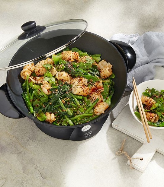 Sunbeam NonStick Electric Wok WW7500D Target Australia