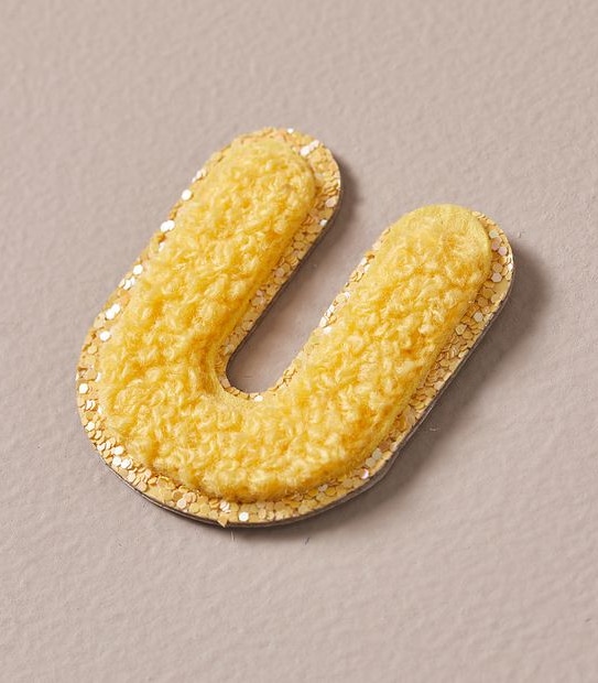 Stick on Patch - Letter