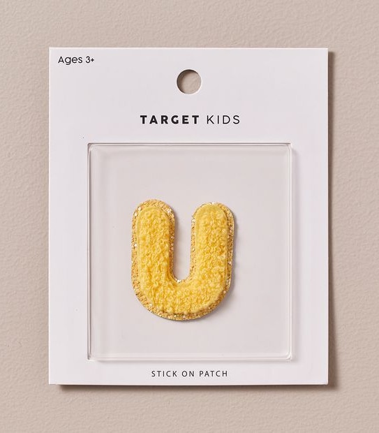 Stick on Patch - Letter