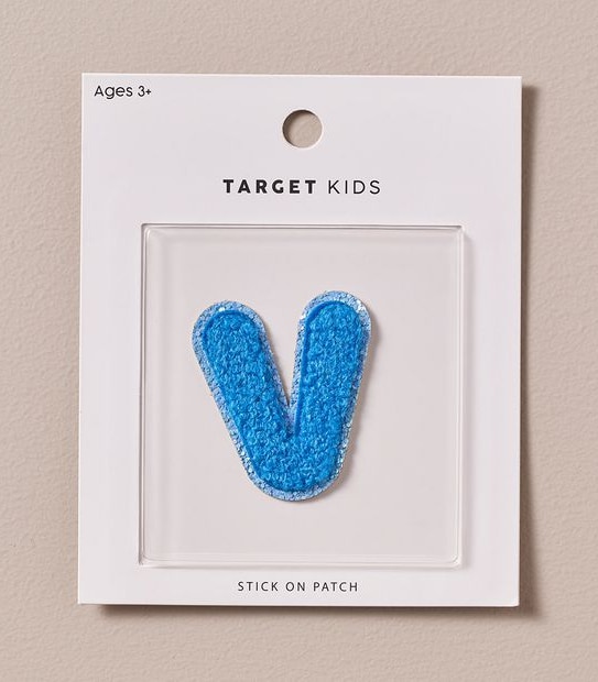 Stick on Patch - Letter