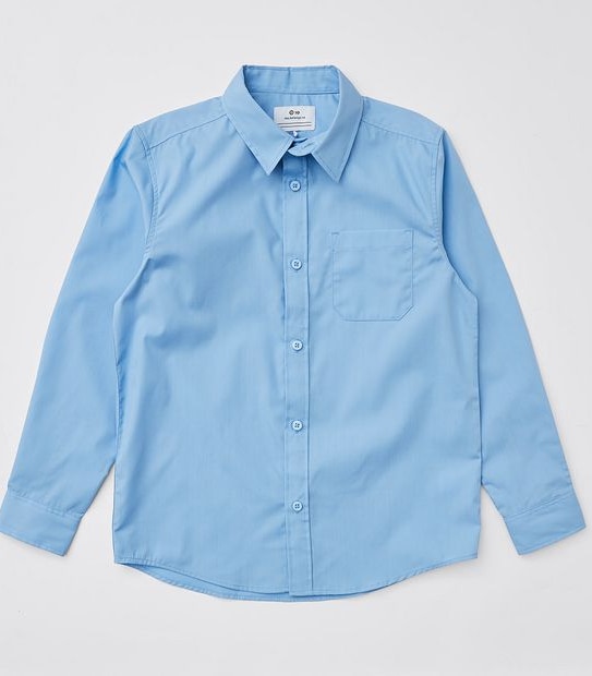 Long Sleeve School Shirt