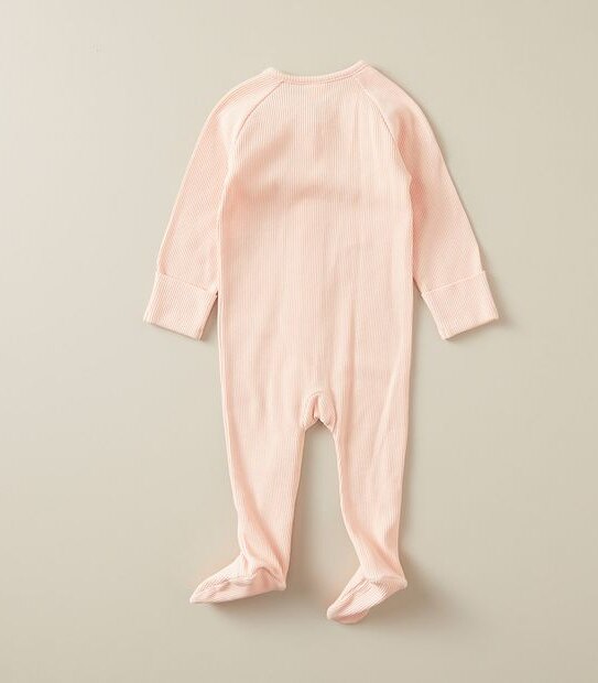 Baby Organic Cotton Waffle Coverall