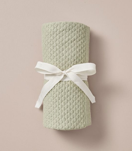 bub. Organic Cotton Knit Blanket