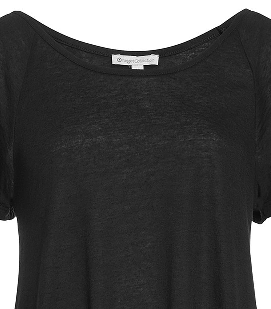 Cold Shoulder Top - Black 4 of 4