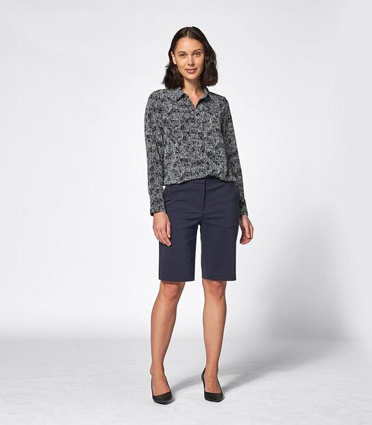 Preview Striped Long Sleeve Relaxed Shirt
