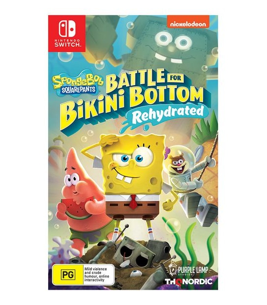 SpongeBob SquarePants: Battle For Bikini Bottom Rehydrated - Nintendo Switch