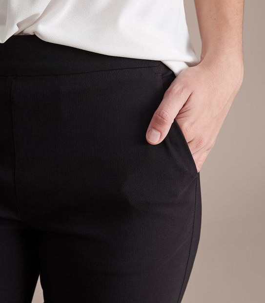 Preview Claudia Straight Bengaline Pants
