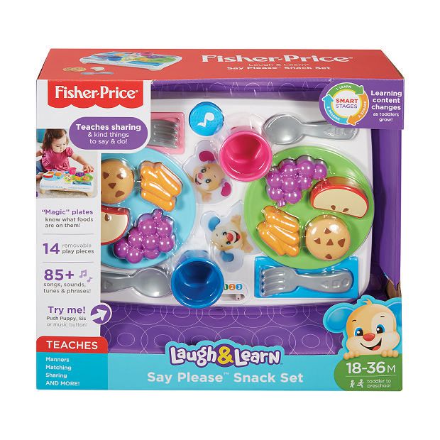 Fisher-Price Laugh & Learn Say Please Snack Set Fisher-Price Laugh & Learn Say Please Snack Set