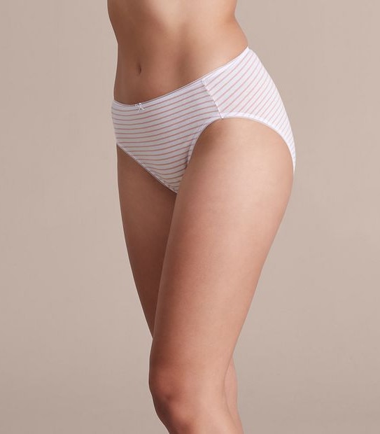 5 Pack Cotton/Elastane Midi Briefs
