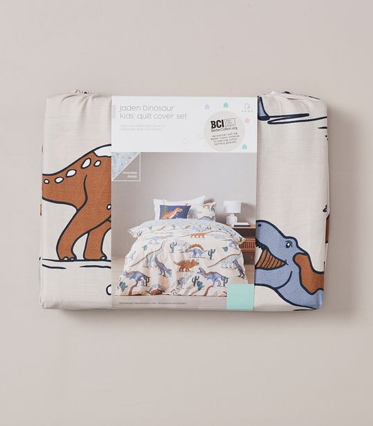 Jaden Dinosaur Quilt Cover Set