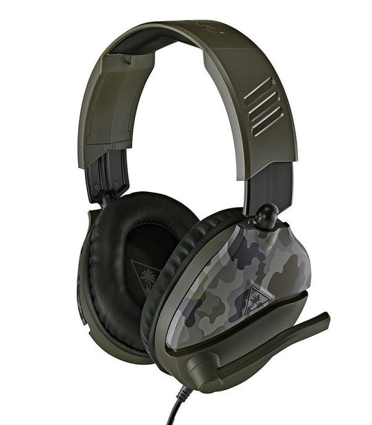 TURTLE BEACH&reg; RECON 70 Green Camo Gaming Headset
