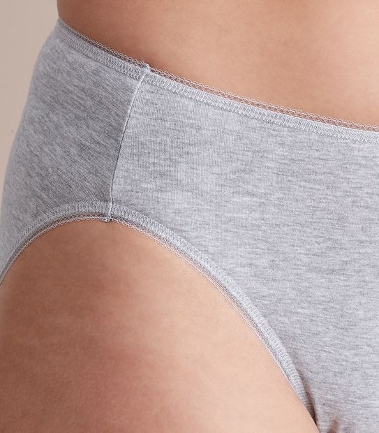 5 Pack Cotton/Elastane Midi Briefs