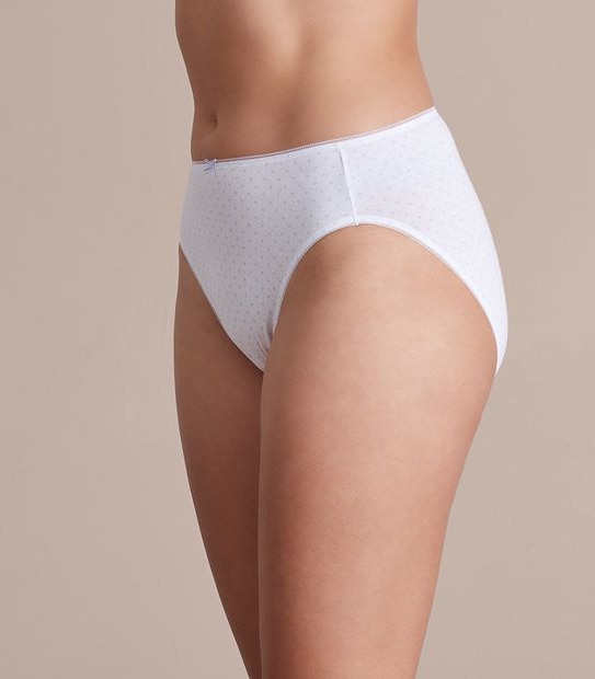 5 Pack Cotton/Elastane Midi Briefs