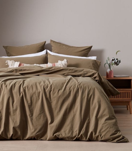 Arlo Stonewash Quilt Cover Set