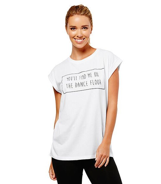 Active 'Dance Floor' Print T-Shirt