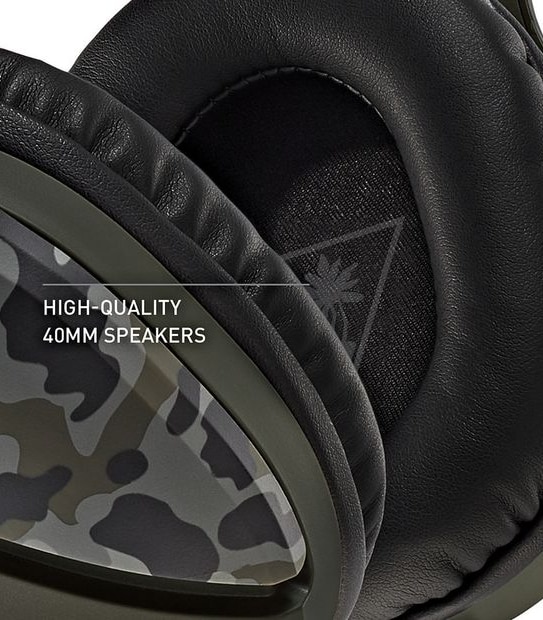 TURTLE BEACH&reg; RECON 70 Green Camo Gaming Headset