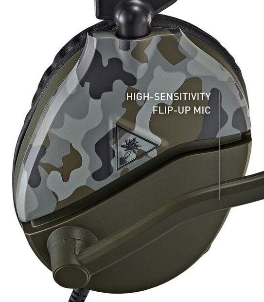 TURTLE BEACH&reg; RECON 70 Green Camo Gaming Headset