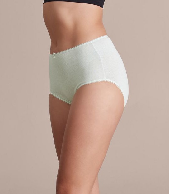 5 Pack Cotton/Elastane Full Briefs