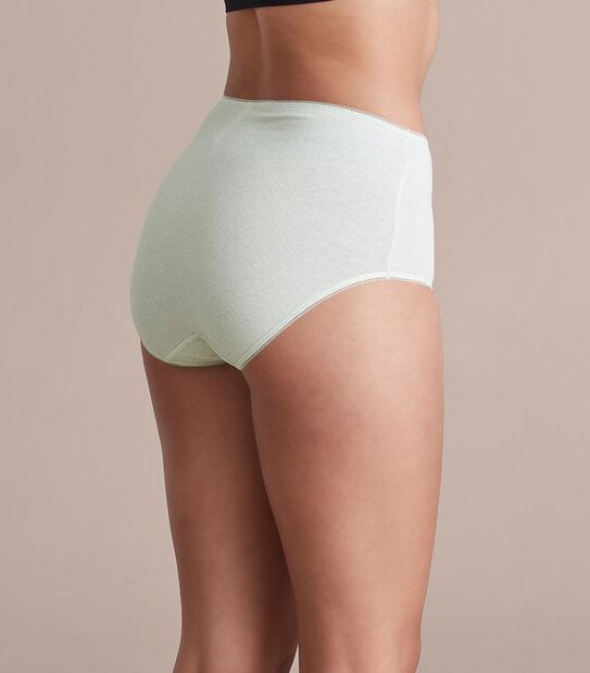 5 Pack Cotton/Elastane Full Briefs