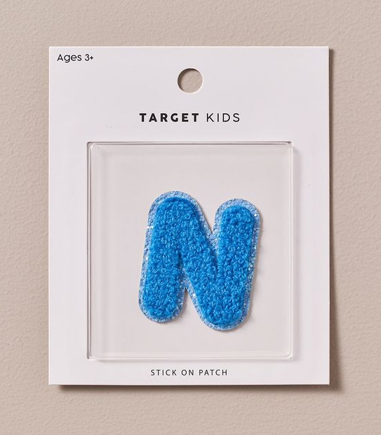 Stick on Patch - Letter