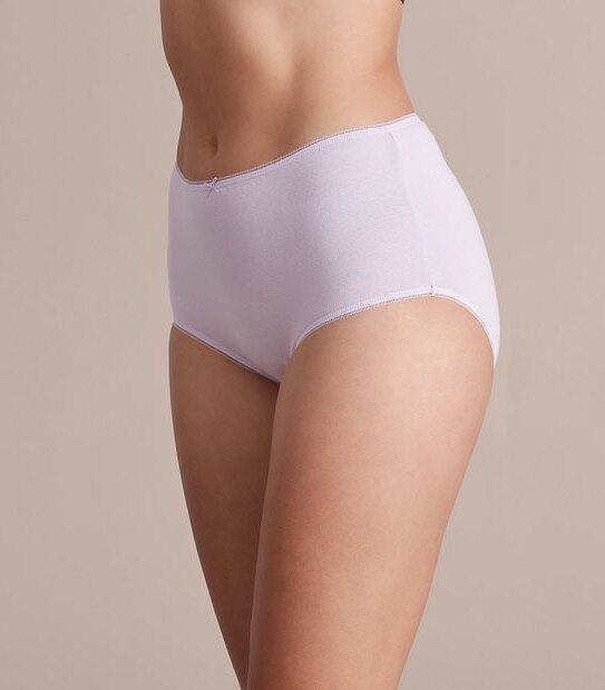 5 Pack Cotton/Elastane Full Briefs