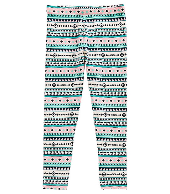 Full Length Aztec Print Leggings