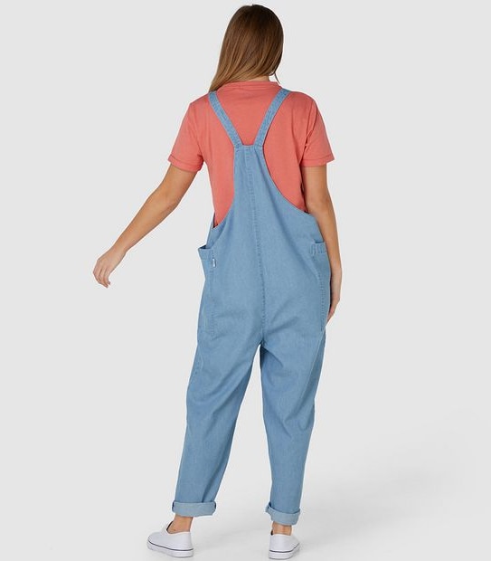 Mossimo Ramona Jumpsuit - Chambray Blue