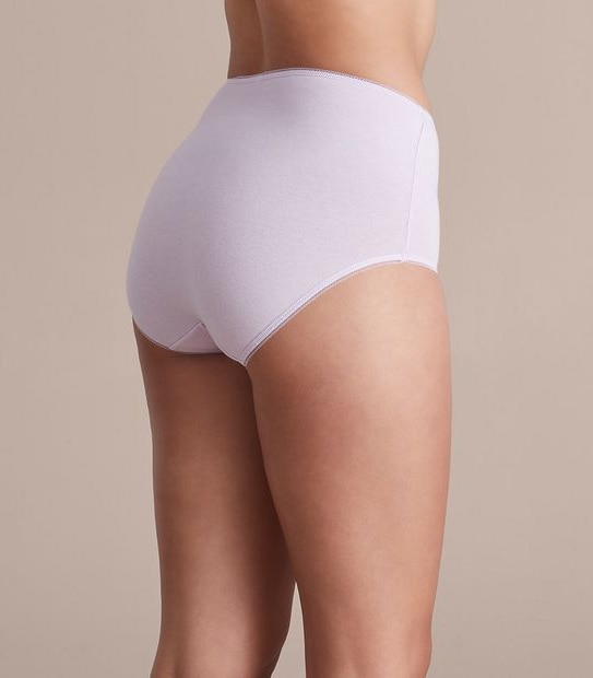 5 Pack Cotton/Elastane Full Briefs