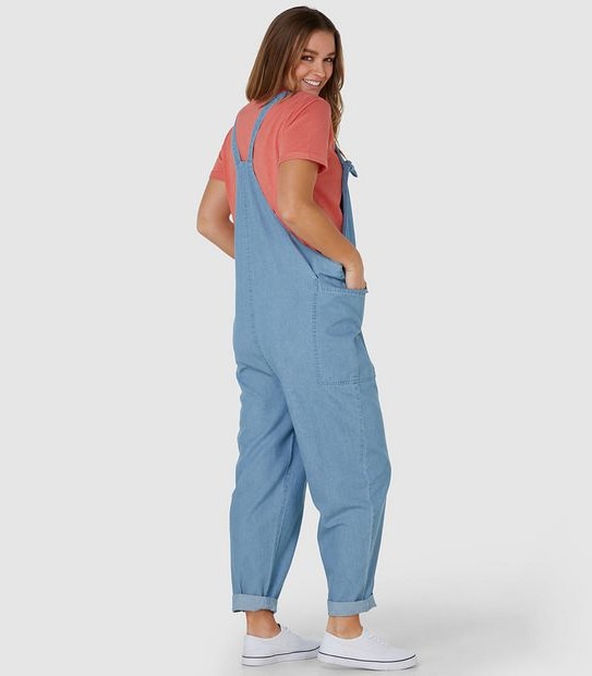 Mossimo Ramona Jumpsuit - Chambray Blue