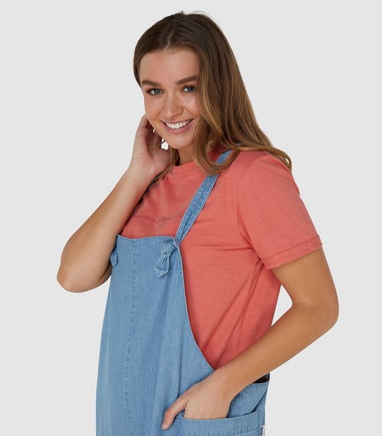 Mossimo Ramona Jumpsuit - Chambray Blue