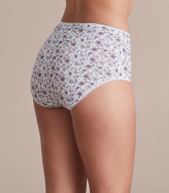 5 Pack Cotton/Elastane Full Briefs