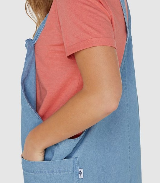 Mossimo Ramona Jumpsuit - Chambray Blue
