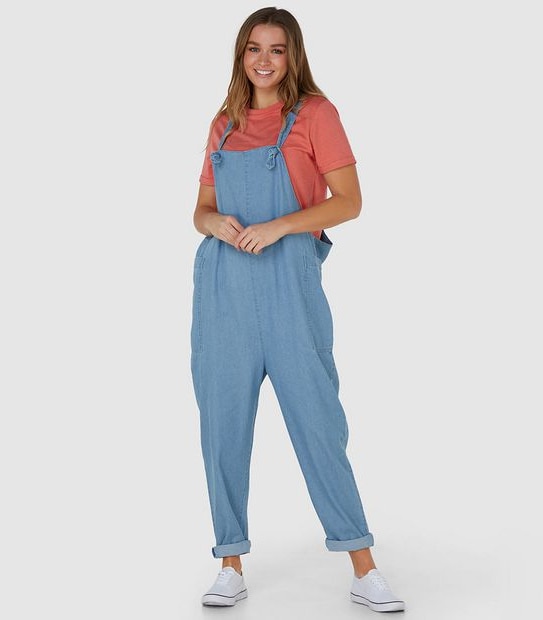 Mossimo Ramona Jumpsuit - Chambray Blue