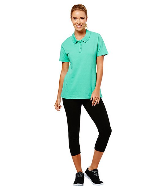 Active Polo Top - Jade 3 of 5