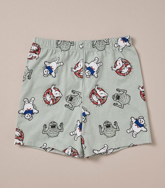 Unisex Kids Ghostbusters Family Matching Cotton Glow In The Dark Pyjama Set