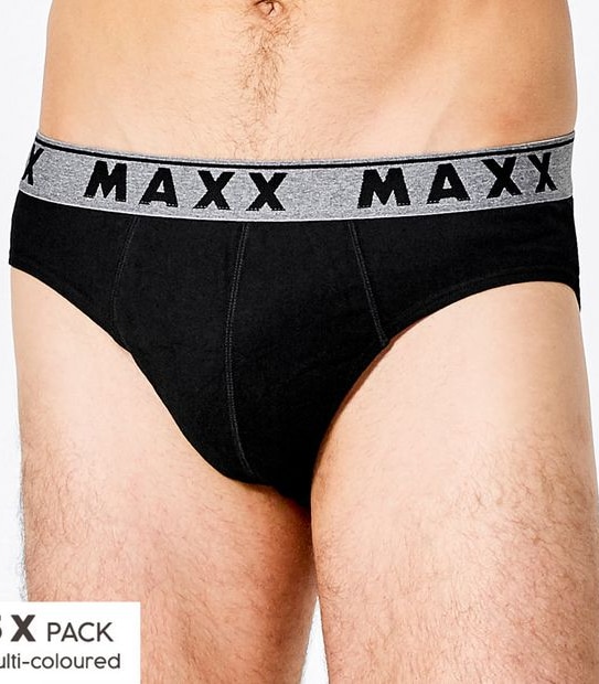 Maxx 5 Pack Hipster Briefs; Style: 155834
