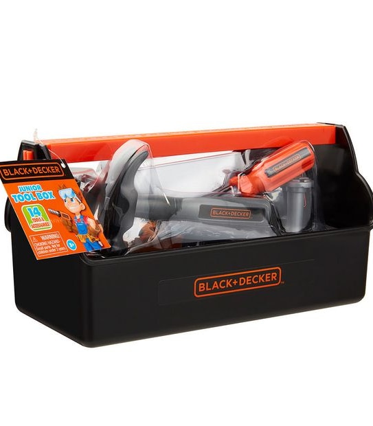 BLACK + DECKER Junior Toy Tool Box