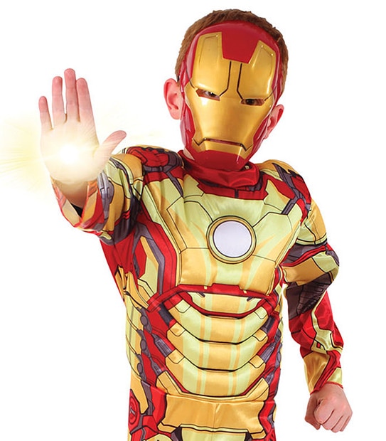 Marvel Iron Man 3 Deluxe Costume 6-8 Years