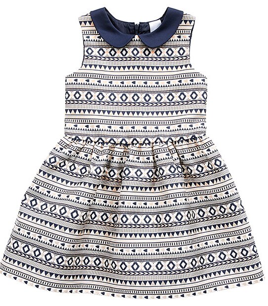 Aztec Design Party Dress
