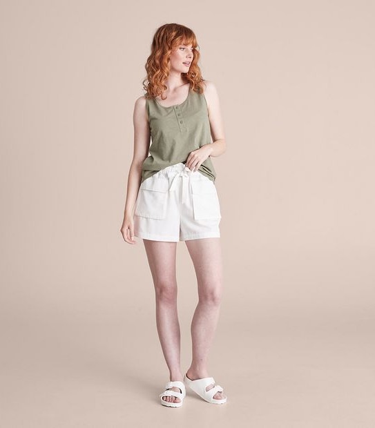 Poplin Paperbag Shorts