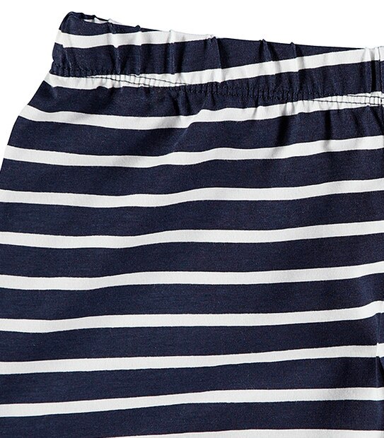 Girls' Stripe Print Bike Shorts 2 of 3