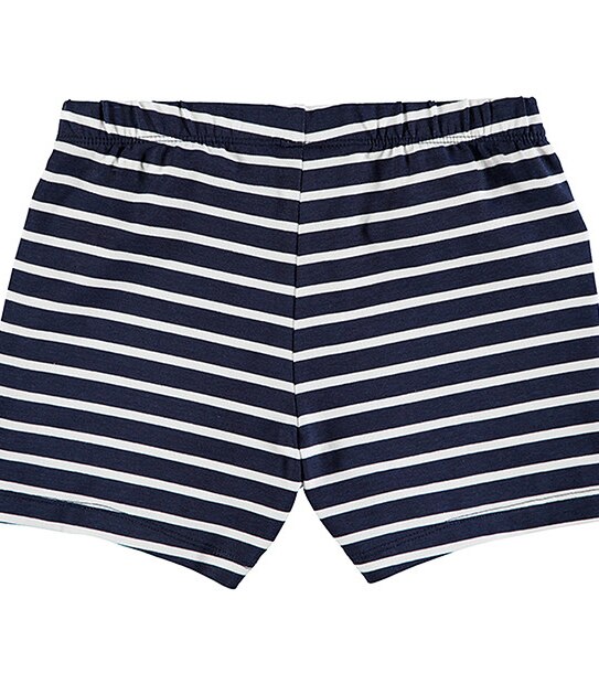 Girls' Stripe Print Bike Shorts 3 of 3