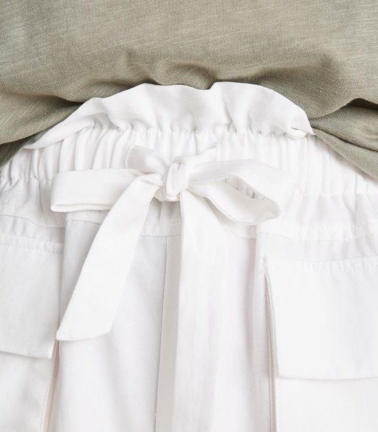 Poplin Paperbag Shorts