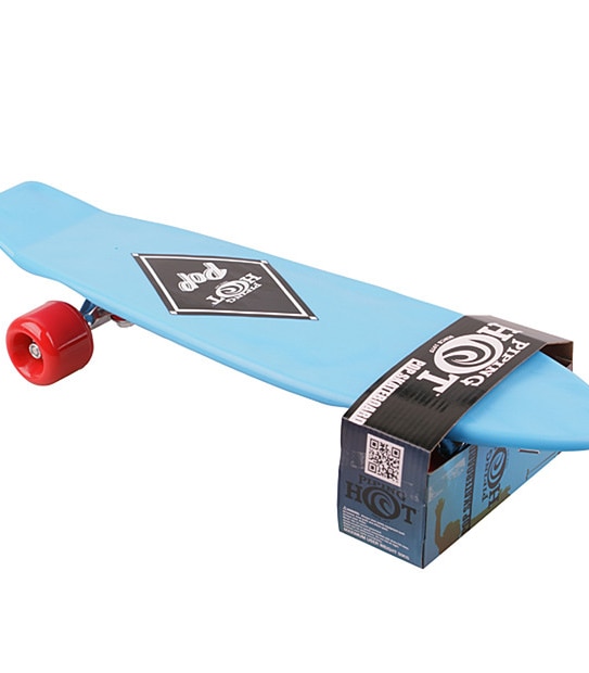Piping Hot Pop Skateboard - Blue