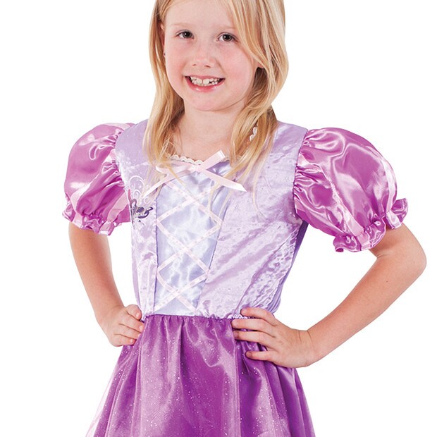 Disney Princess Rapunzel Sparkle Costume 3 5 Years Target Australia