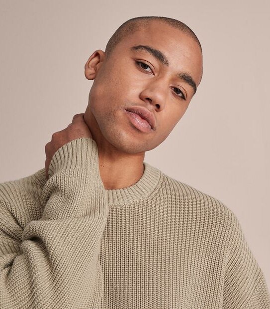 Commons Fishermans Rib Knit Jumper