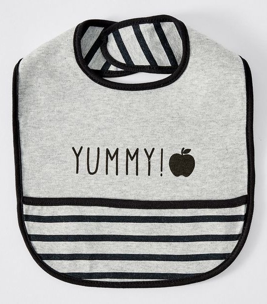 Pocket Bib 2 Pack - Black/Grey