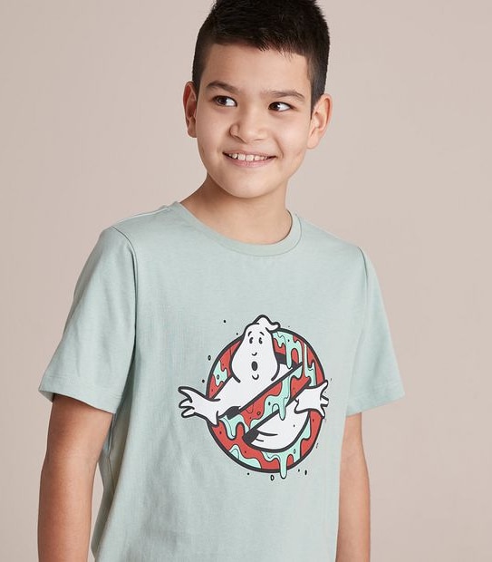 Unisex Kids Ghostbusters Family Matching Cotton Glow In The Dark Pyjama Set