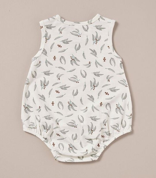 Baby Organic Cotton Print Bubblesuit 2 of 5